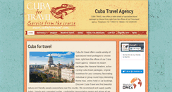 Desktop Screenshot of cubafortravel.com